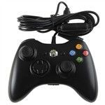 Black Wired Controller Joypad Joystick Game Pad with 3-Level