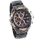 Fashionable Quartz Round Wrist Watch Timepiece with Alloy Ba