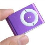 Rectangular Shaped Clip MP3 Music Player with Circle Operati